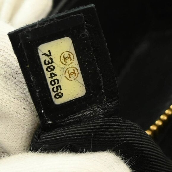 Chanel Black Lambskin Choco Bar Handbag 184839 - Picture 7 of 11